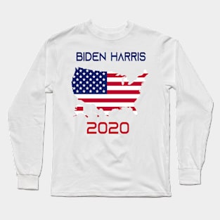 Biden Harris 2020 Long Sleeve T-Shirt